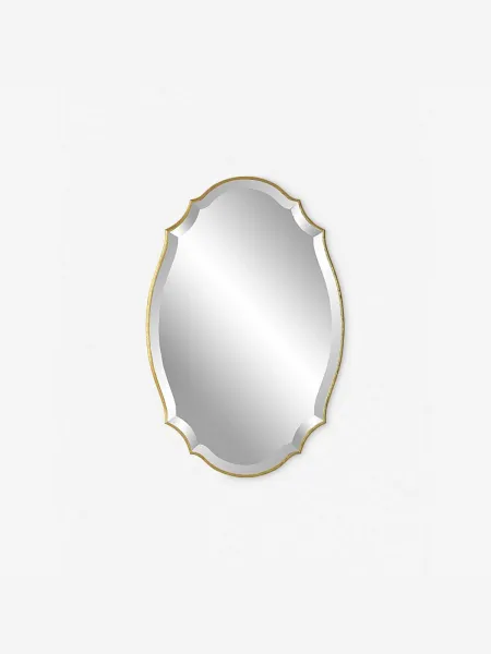 Oval Pirinç Ayna