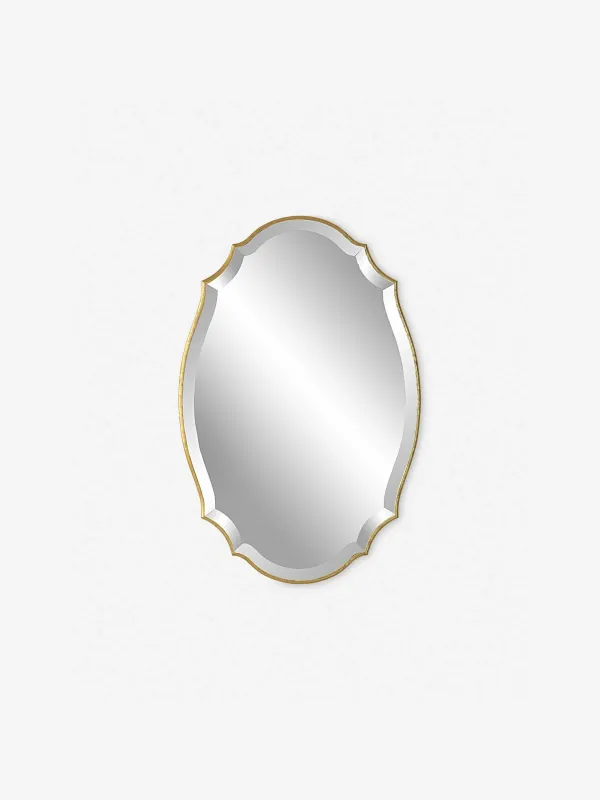 Oval Pirinç Ayna